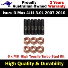 High Tensile Turbo Charger Stud Kit For Isuzu D-Max 4JJ1 3.0L 2007-2010