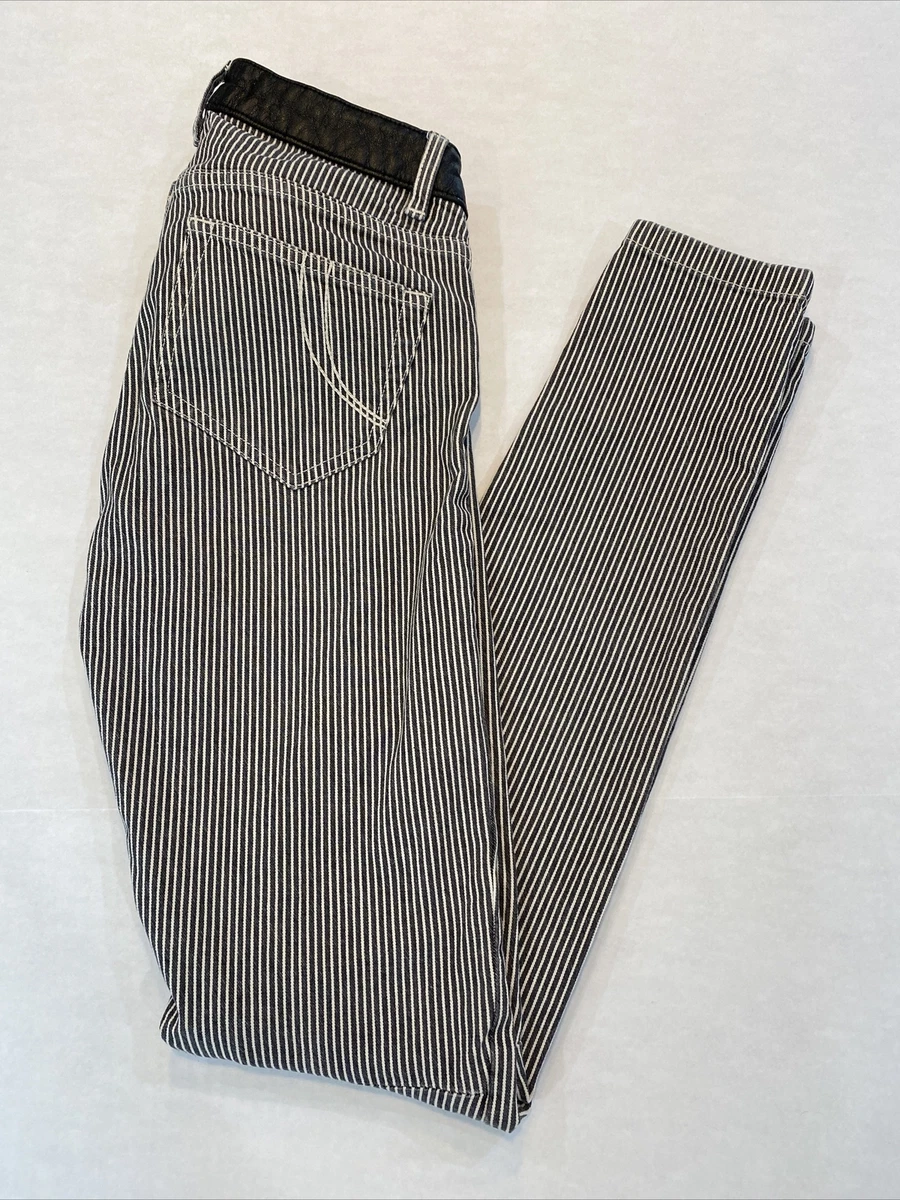 Pinstripe skinny shop jeans