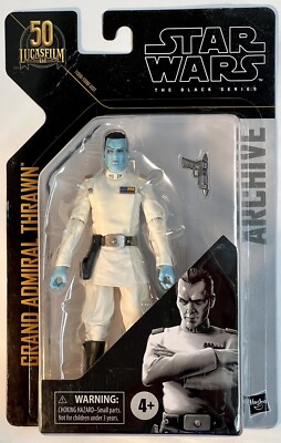 STAR WARS THE BLACK SERIES GRAND ADMIRAL THRAWN Archive 6'' Figure *BRAND NEW*