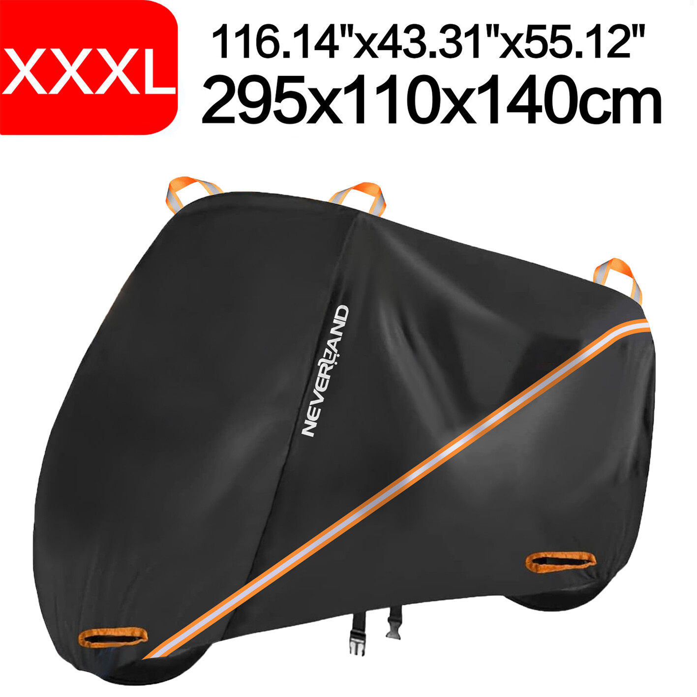 3XL Motorcycle Bike Cover UV Waterproof For Harley Davidson Electra Glide Ultra