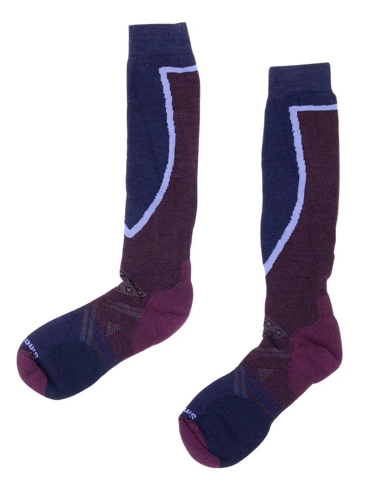 Smartwool L10111 Womens Bordeaux Ski Full Cushion Over The Calf Socks Size L - Image 2 of 3