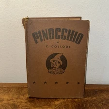 Vintage 1916 Whitman Publishing PINOCCHIO The Tale of a Puppet by C. Collodi