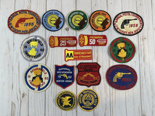 Vintage Shooting Sports Patches, Pick Your Patch Variety To Choose From 
