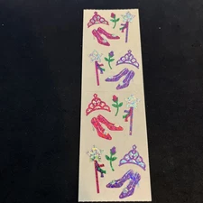 Vintage Mrs. Grossman’s Sticker Strip - Prism PRINCESS Accessories