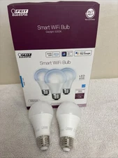 Feit Electric Smart Light Bulbs, 2.4Ghz WiFi Light Bulbs,   2 Bulbs Left.