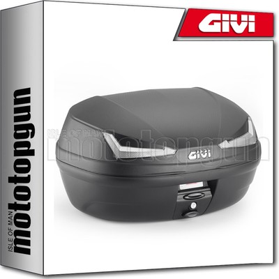 MOTORRADKOFFER SIMPLY IV SCHWARZ TECH 45 LT GIVI GILERA RUNNER 200 2012 12