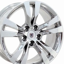 18 Chrome 4717 Wheels Set4 Fit Cadillac Cts 18x8.5 Rims Et32