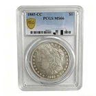 1885-CC Morgan Silver Dollar for Hobby Collection