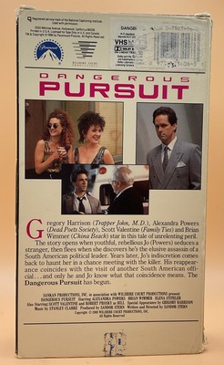Dangerous Pursuit VHS 1990 Alexandra Powers **Buy 2 Get 1 Free