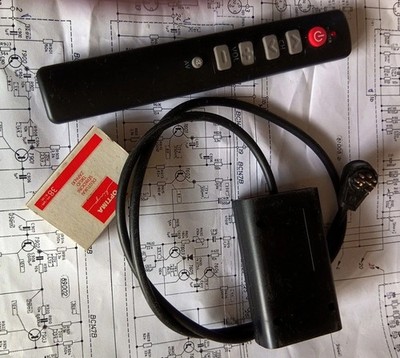 IR remote control set for ReVox B77 (with native plug), powered from socket