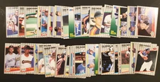 1989 FLEER Baseball HOF, All-Stars, Simi Star, RC - 50 Card Lot Mix NO DUPS