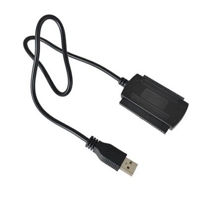 IDE SATA to USB 2.0 Adapter Converter Cable For 2.5 3.5 Inch Hard Drive HD