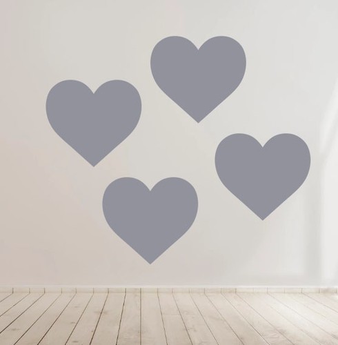 Heart Decal Sticker Vinyl – Car Truck Laptop Wall Window – Custom Size & Color – - Picture 22 of 23