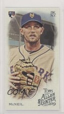 2019 Topps Allen & Ginter Mini Logo Back Jeff McNeil #203 Rookie RC 12yr
