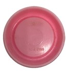 Vintage 80s-90s Barbie/Ken Doll | Pet Pink Plastic Bowl | Dish With Design — photo 3