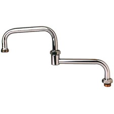 T And S Brass Faucet Spout Brass Swivel 18 Inch Chrome Kitchen Replacement
