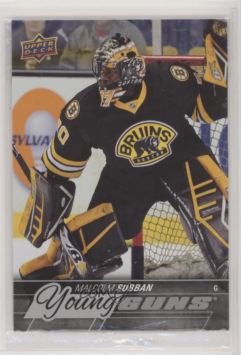 2015-16 Upper Deck Young Guns Oversized Malcolm Subban #211 Rookie RC z1b
