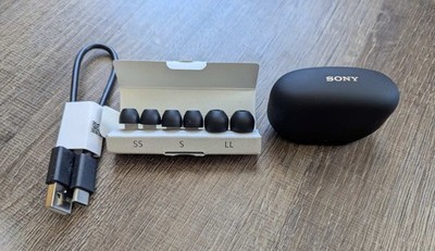Sony WF-1000XM5 True Wireless Noise Cancelling Earbuds - Black #E