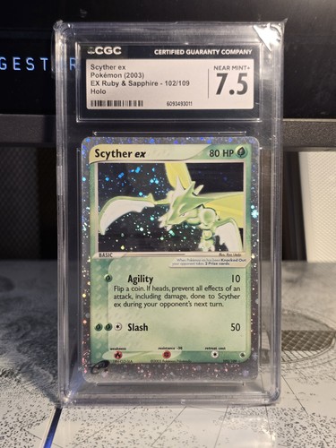 Scyther ex graded CGC 7.5 for sale on eBay