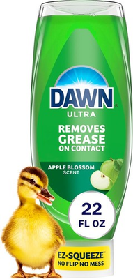 #ad #ad Dawn Ultra Dish Soap Apple Blossom 22oz Grease Cutting Liquid Detergent $3.82