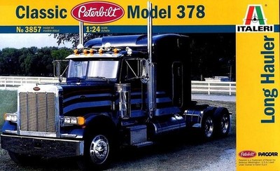 PETERBILT 378 Long Hauler	3857 Truck  ITALERI 1:24  New!