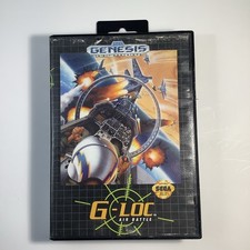 G-LOC: Air Battle (Sega Genesis, 1992) Cartridge & Box Only - Tested