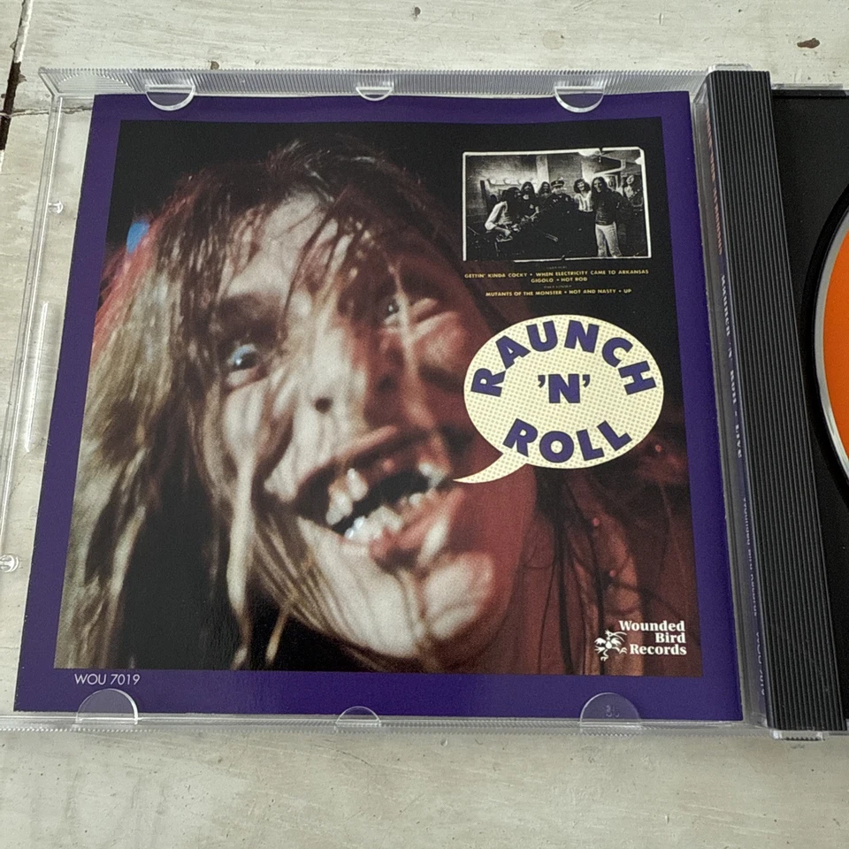 BLACK OAK ARKANSAS Raunch N Roll Live  Atlantic Rhino Wounded Bird Rare Original Foto 4 de 4
