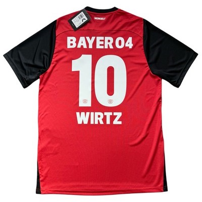 2024/25 Bayer Leverkusen Home Jersey #10 Wirtz Large Castore