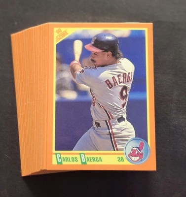 1990 Score Rookie & Traded - Carlos Baerga #74T (RC)