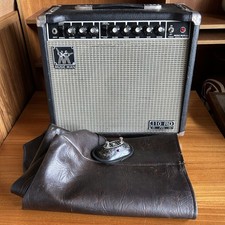 Vintage Music Man 110 RD Fifty Tube Guitar Amplifier Cover /Turns On /Untested