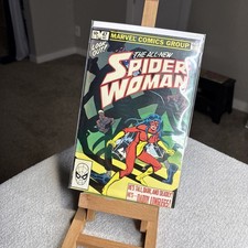 1982 MARVEL COMICS GROUP THE ALL NEW SPIDER-WOMAN ISSUE 47 FIRST DADDY LONGLEGS
