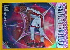 2019-20 Panini Donruss Optic - Fantasy Stars Jimmy Butler #12 Pink Prizm /25