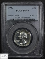 1968-S 25C (Proof) Washington Quarter - PCGS CoinFacts