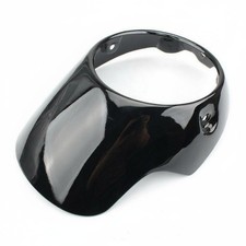 Cubierta de capó de faros aspecto decorativo protector contra viento de moto de larga duración