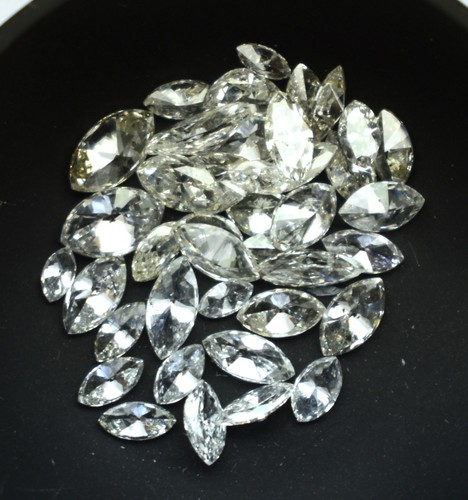 Melange Lot of 42 Marquise CUT Diamonds 4.23cttw H-J SI3-I1 0.04 TO 0.28ct sizes