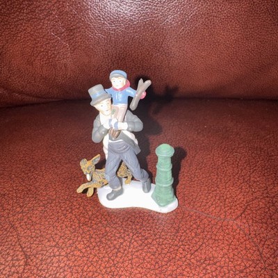 Dept 56 Bob Cratchit and Tiny Tim Christmas Carol Dickens Villag