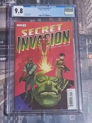 SECRET INVASION #1 CGC 9.8 MARVEL