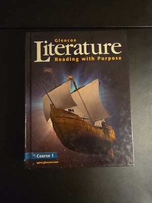 Glencoe Literature: Reading with Purpose Course 1 Hardcover Glencoe HC Very good