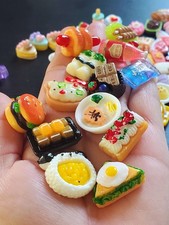 Miniature Dollhouse Food 13Pcs  Mini Food Models  Toy Accessories