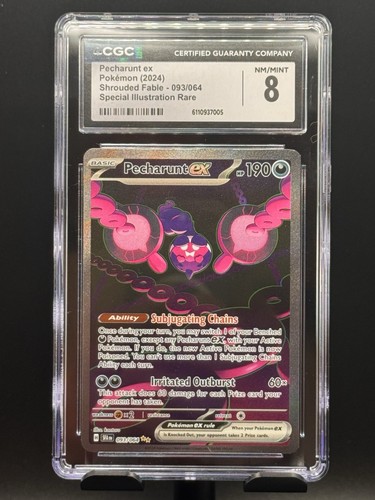 Pecharunt ex graded CGC 8 for sale on eBay