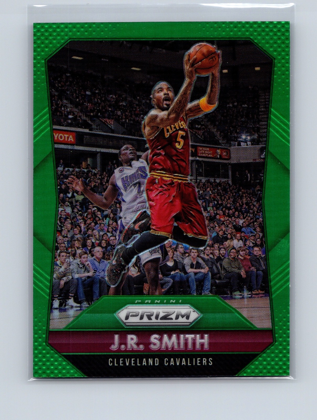 2015-16 Panini Prizm Green Prizm JR Smith #155
