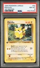 1999 POKEMON JUNGLE 1ST EDITION #60 PIKACHU PSA 8