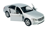 Welly 2016 MERCEDES-BENZ E-CLASS Silber 1:34 Die Cast Metal Model Neu Im Kasten