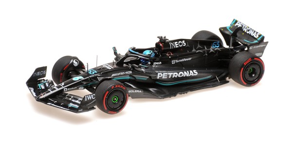 Minichamps 1:43 Mercedes Amg W14 George Russell 3° Spain 2023 Modell - 417230863-image