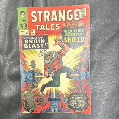 Marvel Strange Tales #141 Operation: Brain Blast! Nick Fury S.H.I.E.L.D.