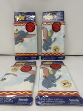 Disney Classics Dumbo Wallpaper Self Stick Wall Border Lot of 4 Nursery
