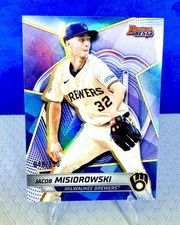 2025 Bowman's Best - Top Prospects Jacob Misiorowski #TP-12 Blue Refractor /150