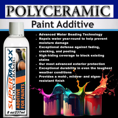 PAINT ADDITIVE CERAMIC PROTECTION FOR ALL INTERIOR/EXTERIOR ACRYLIC/LATEX PAINTS