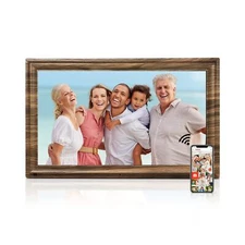 16 Inch Large Digital Picture Frame, Canupdog Digital Photo Frame with 32GB S...