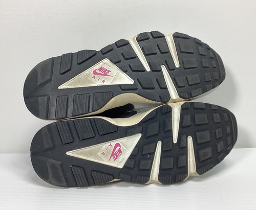 Nike Mens Air Huarache Premium FB9697-001 White Running Shoes Sneakers Size 8.5 - Picture 7 of 8